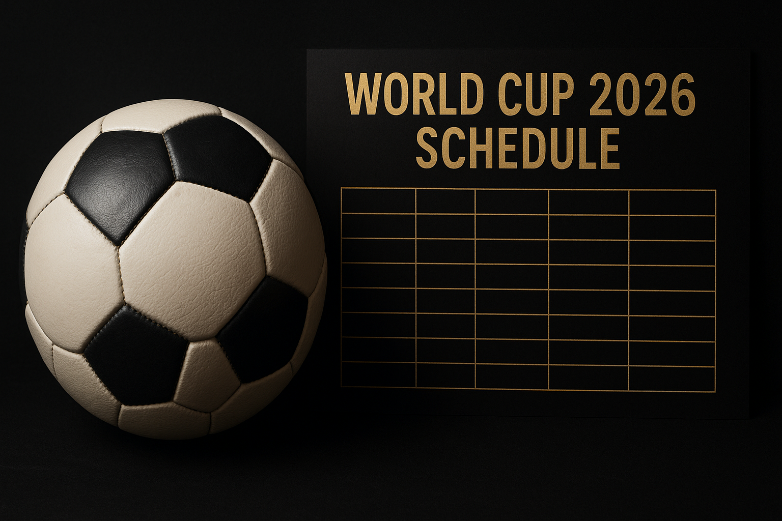 World Cup 2026 schedule and early storylines map view